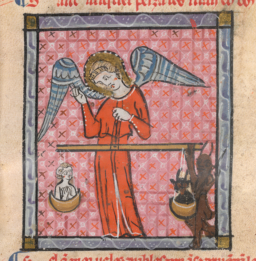 St Michael weighing souls