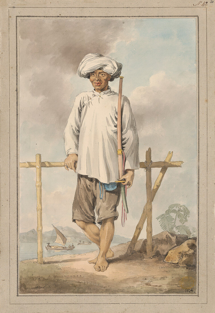 A Cochin Chinese soldier