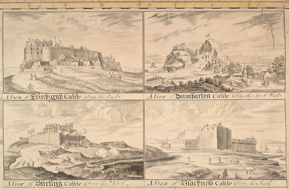 Four Scottish castles