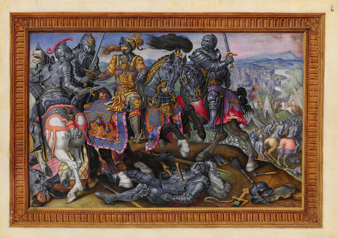 A victory of Emperor Charles V of Spain
