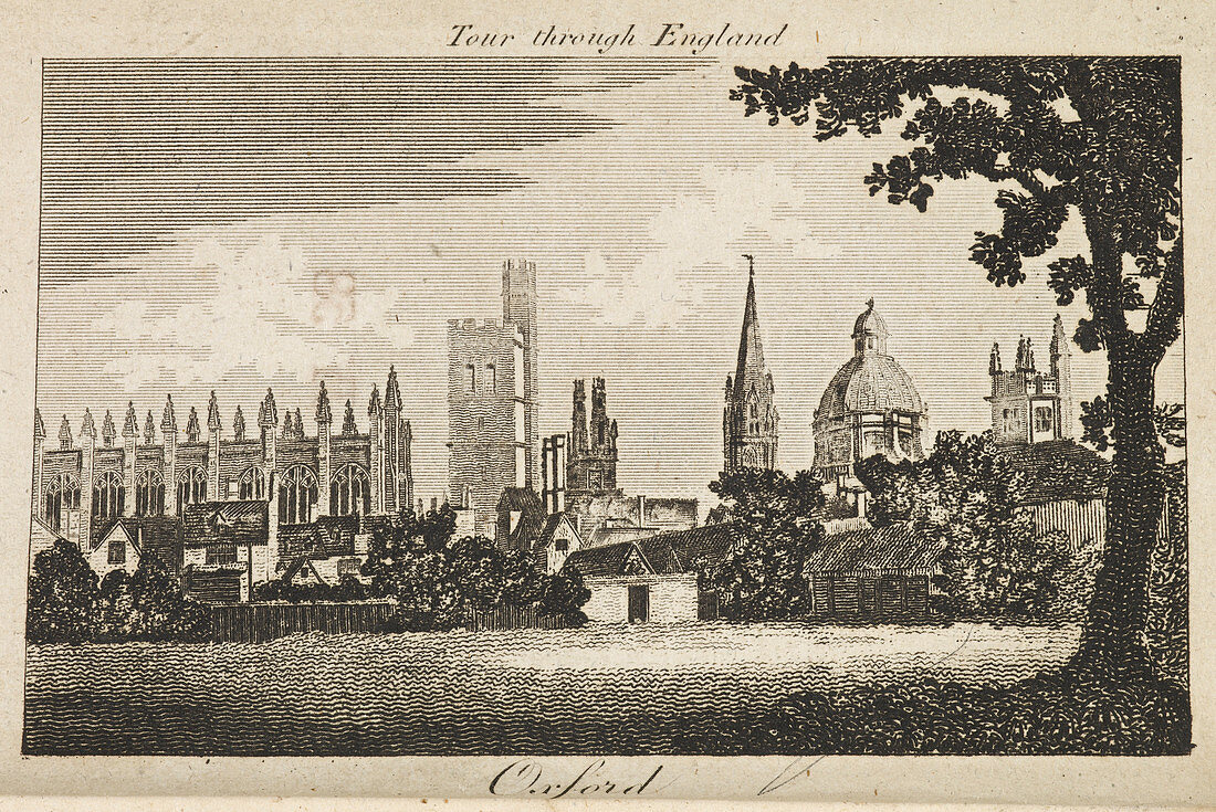 Drawing of Oxford. circa 1811
