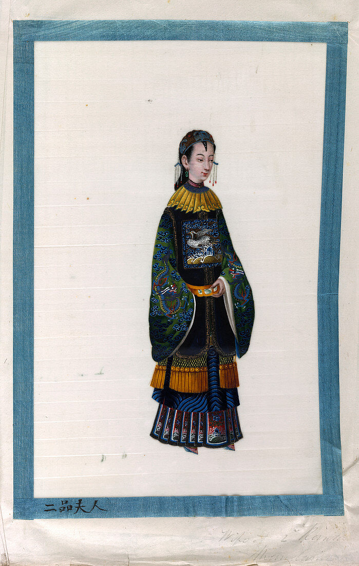 Portrait of the Wife of 2 Rank Mandarin