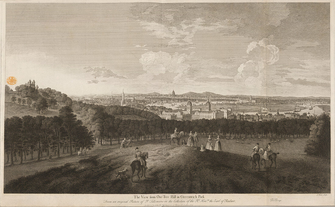 A view of Greenwich Park