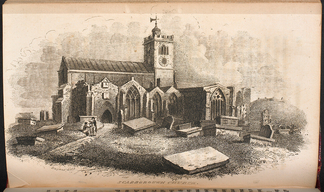 Scarborough church from a guide to the to