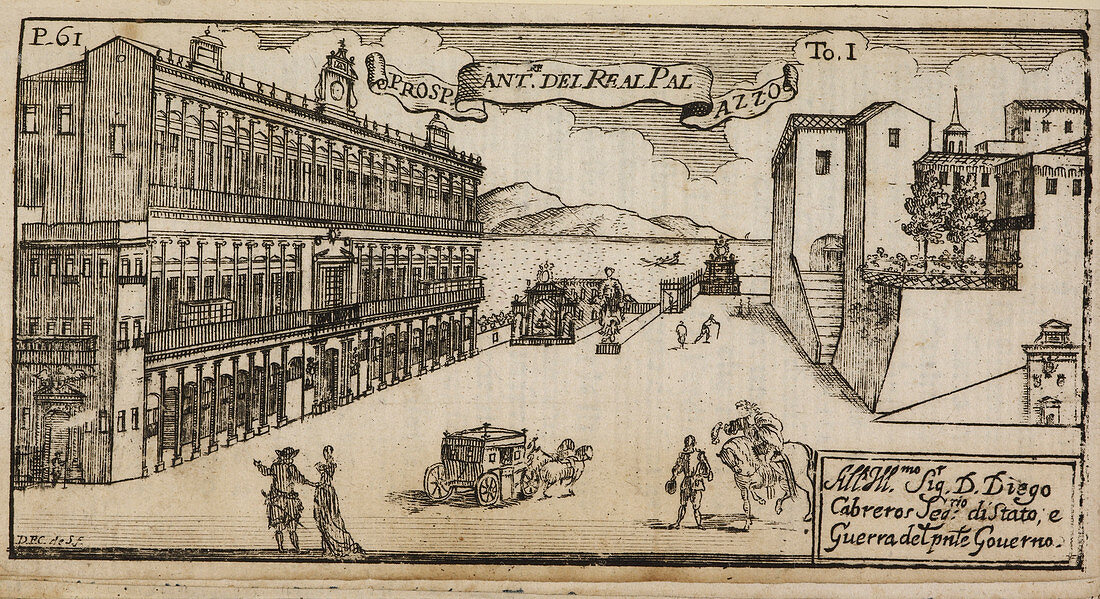 An ancient illustration of Naples