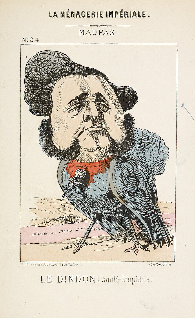 French Caricature - Le Dindon