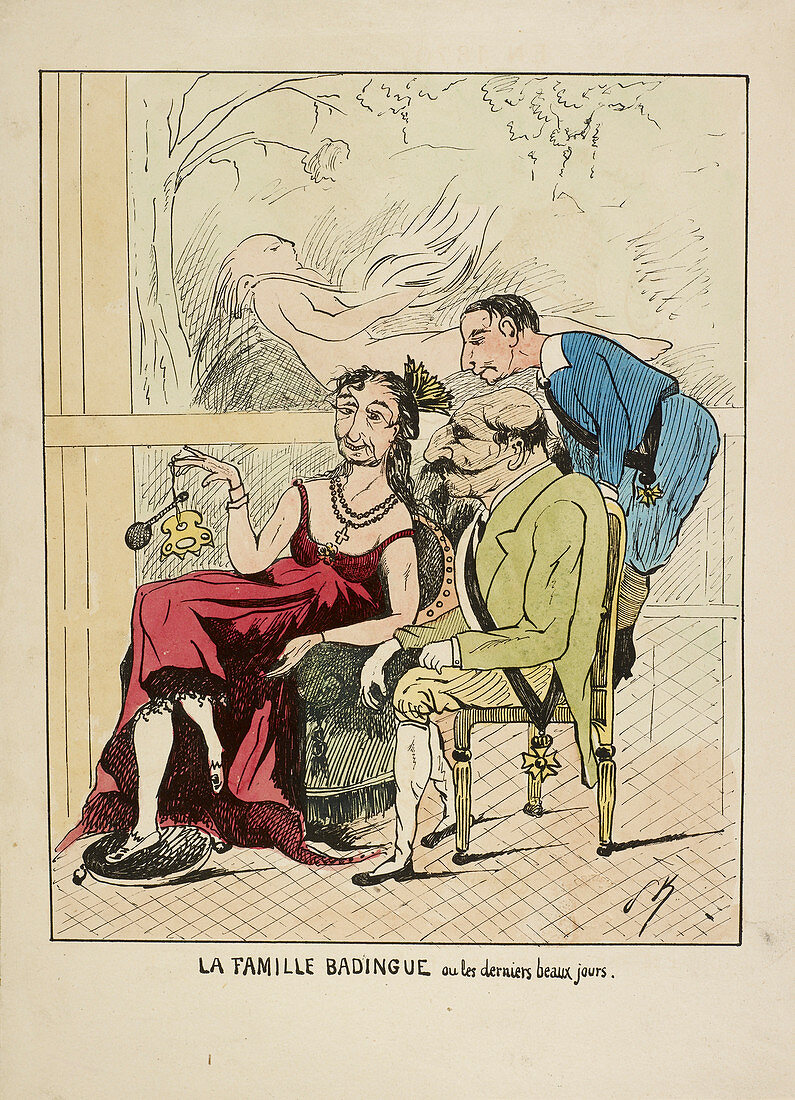 French Caricature - La Famille Badingue