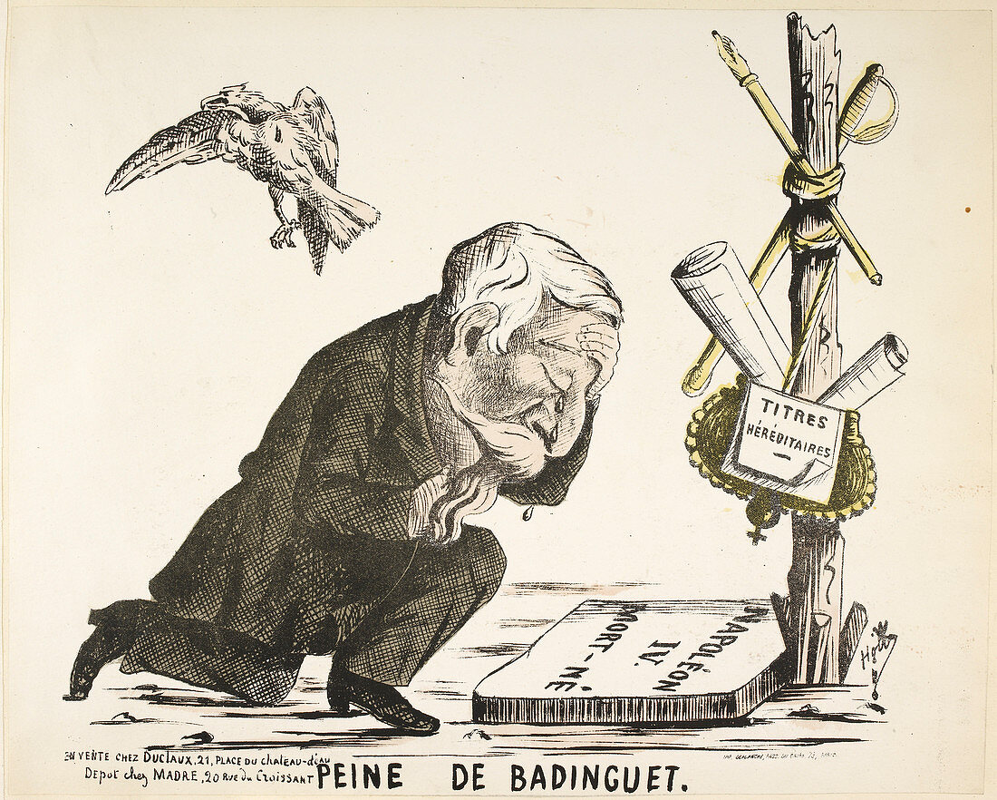 French Caricature - Peine de Badinguet