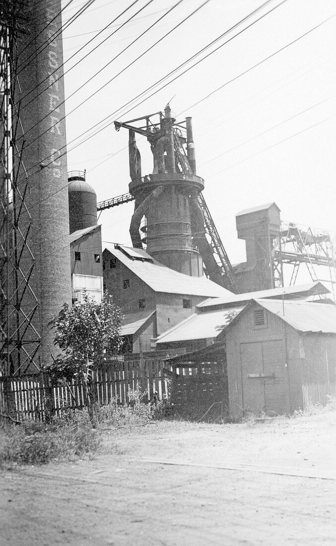 Blast furnace,Ohio,1930s