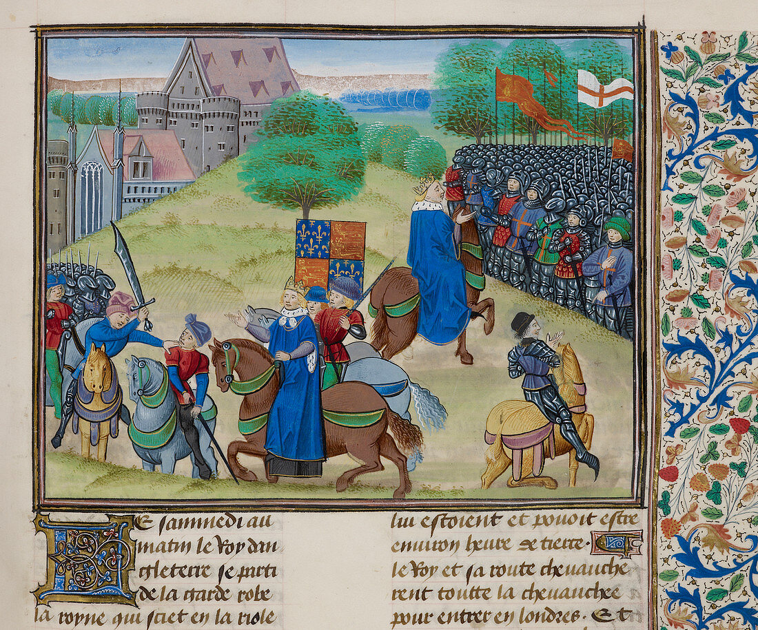 The Peasants' Revolt in England in 1381