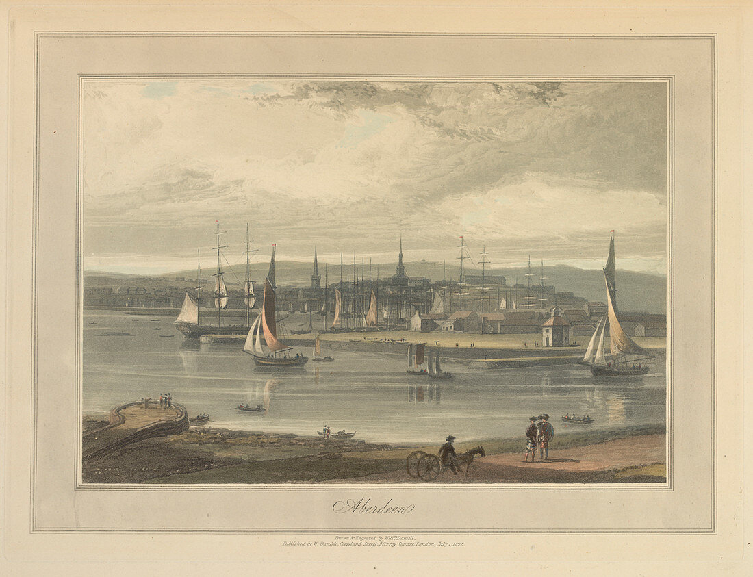 Aberdeen city and port