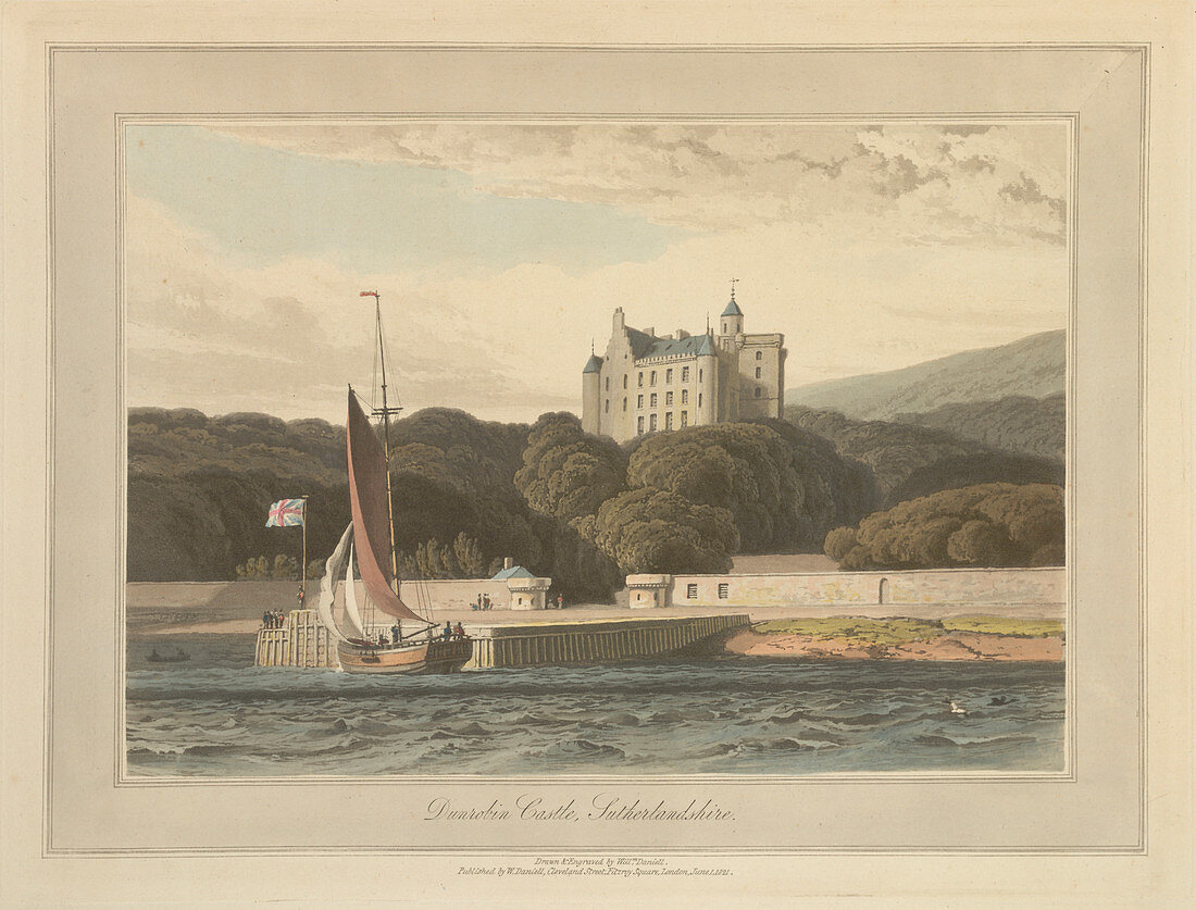 Dunrobin Castle in Sutherland