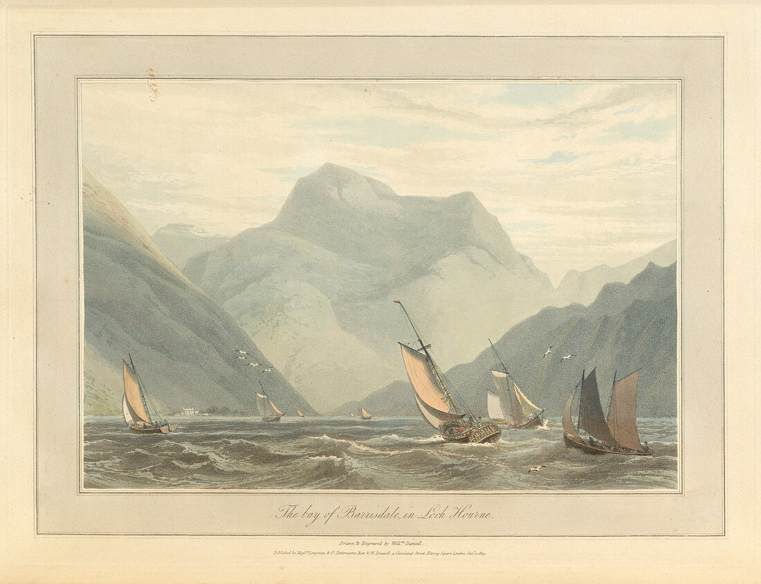 The Bay of Barrisdale in Loch Hourne