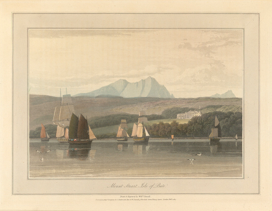 Mount Stuart on the Isle of Bute