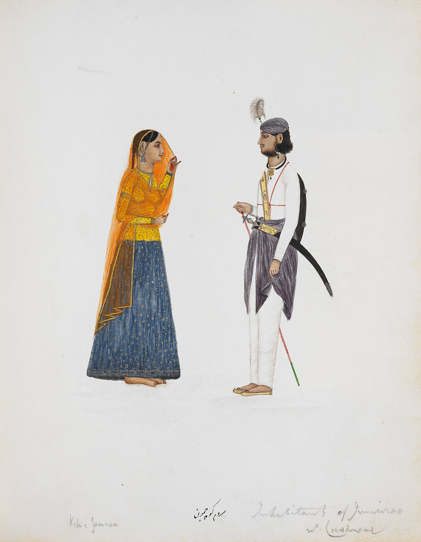 Man and woman from Jammu