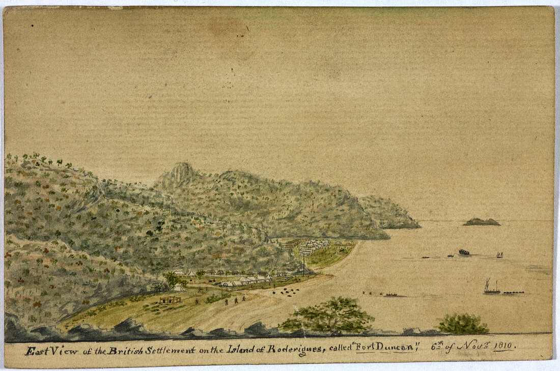 Island of Roderigues,Fort Duncan 1811