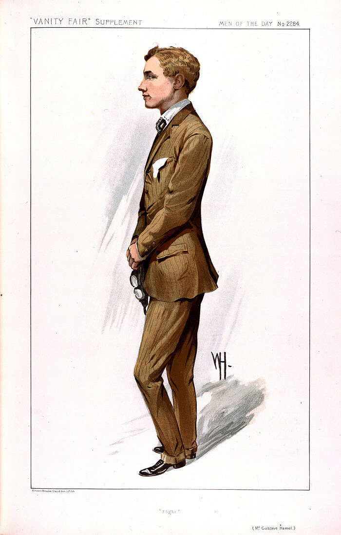 Gustav Hamel,English aviator
