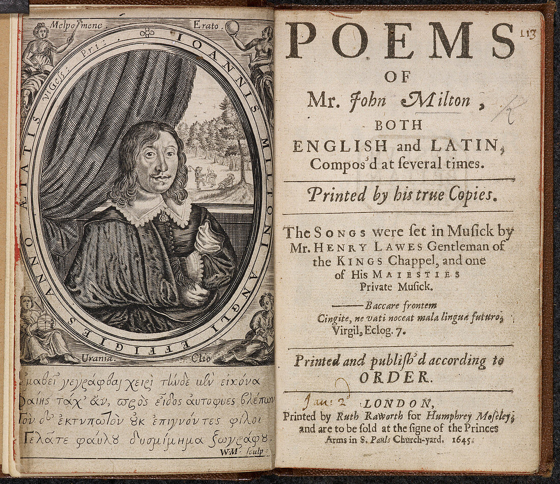 Poems of Mr John Milton