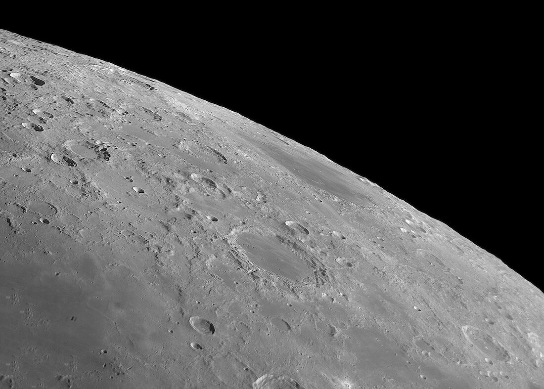 Endymion crater and Mare Humboldtianum