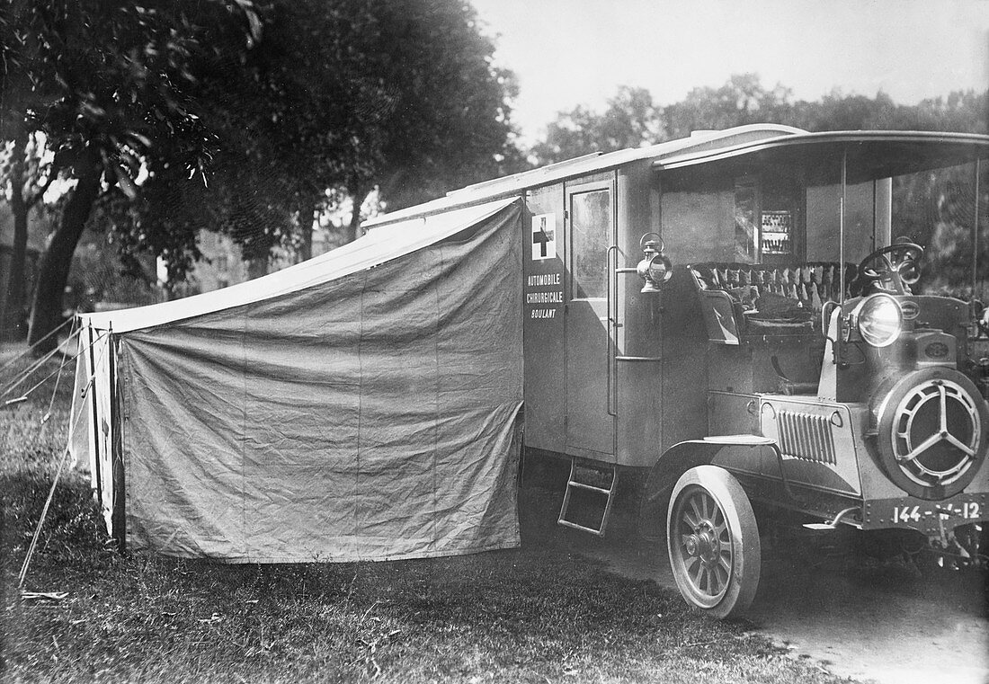 Operating ambulance,World War I