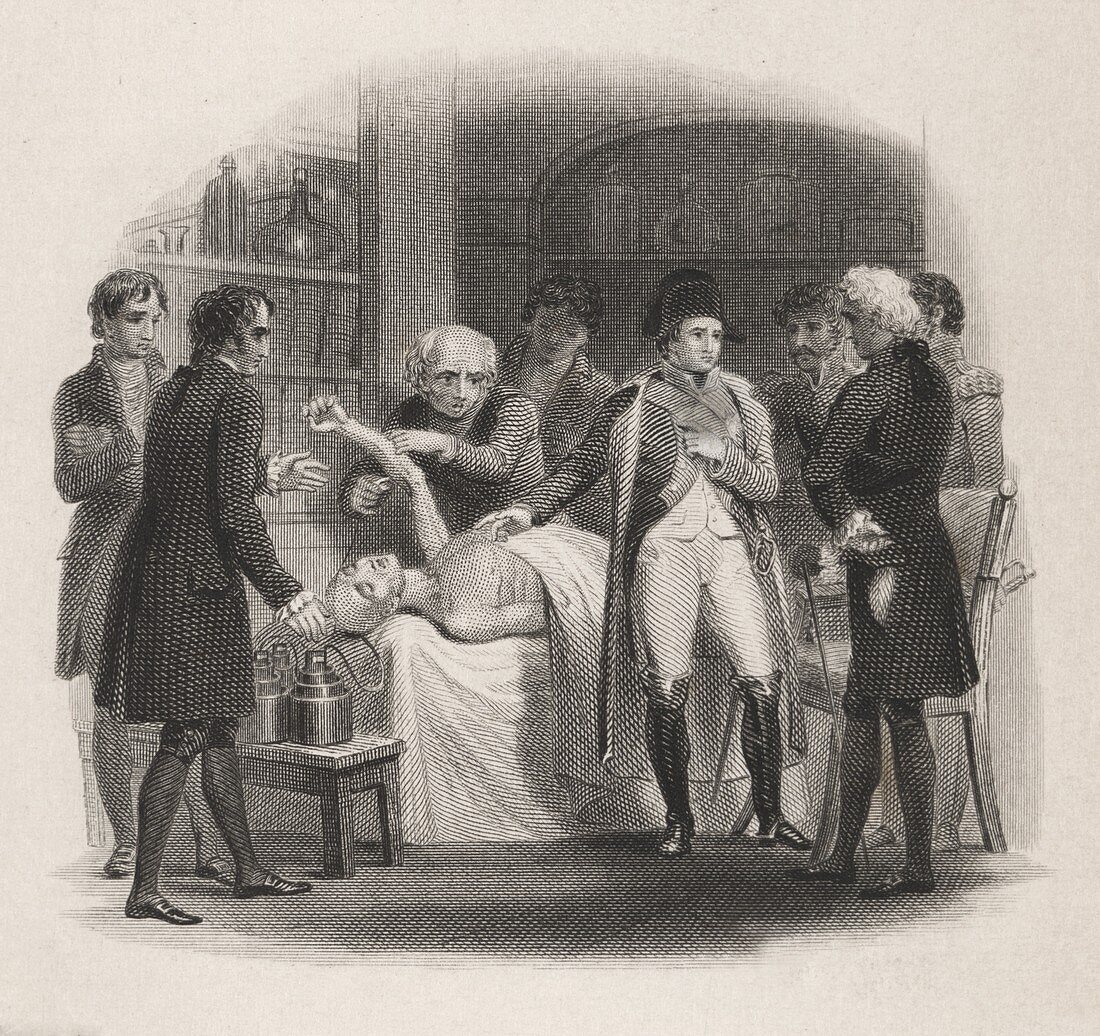 Volta shows electricity to Napoleon,1801