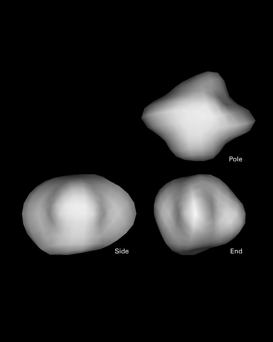 Comet Churyumov-Gerasimenko,HST image