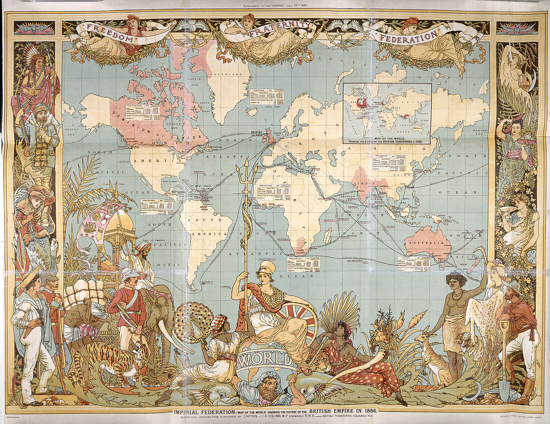 British Empire map