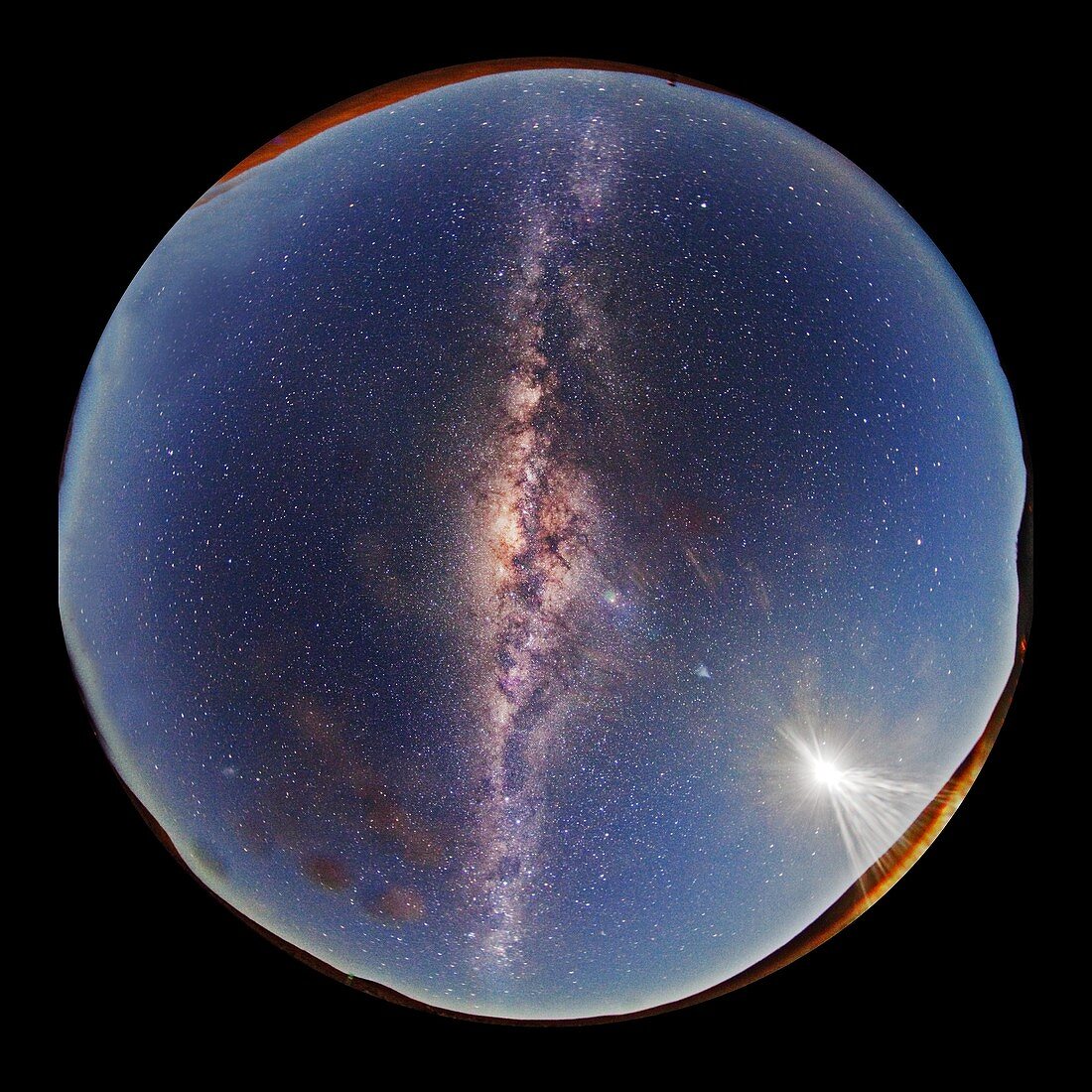 All-sky Milky Way view