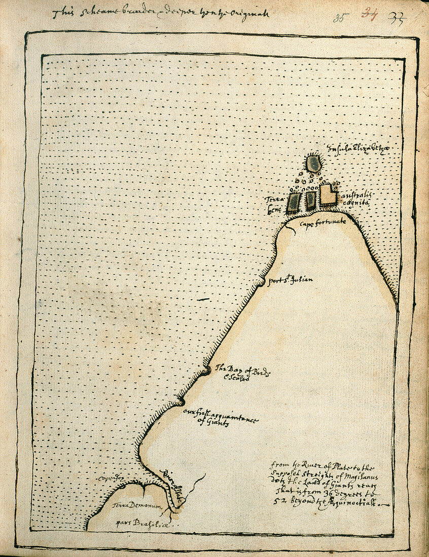 Map of Cape Fortunate