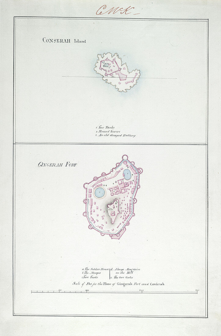 Conserah Island and Gingerah Fort