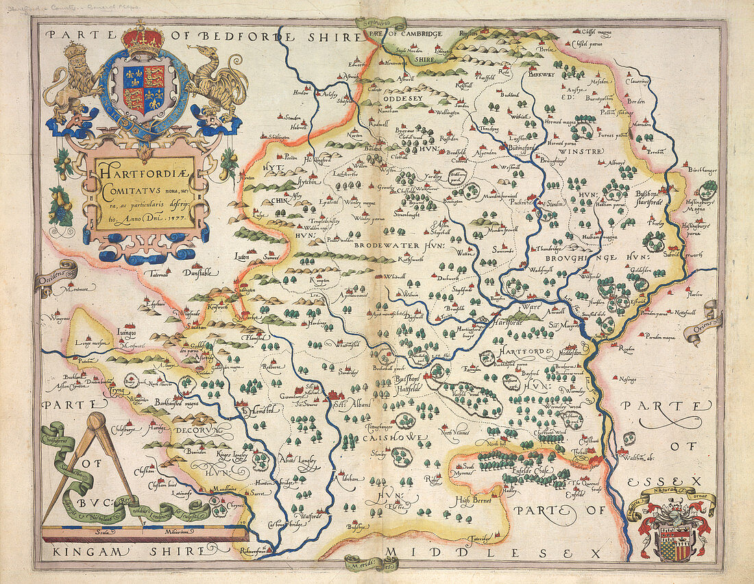 Saxton's Atlas of England and Wales