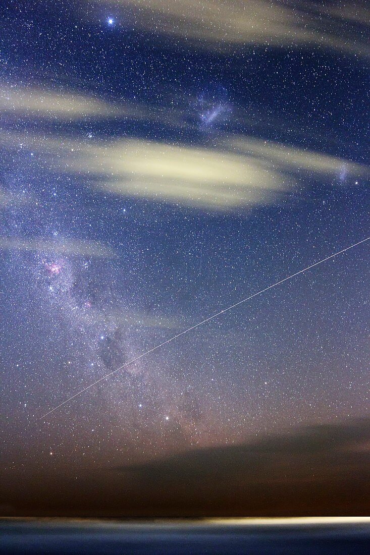 ISS in southern hemisphere skies