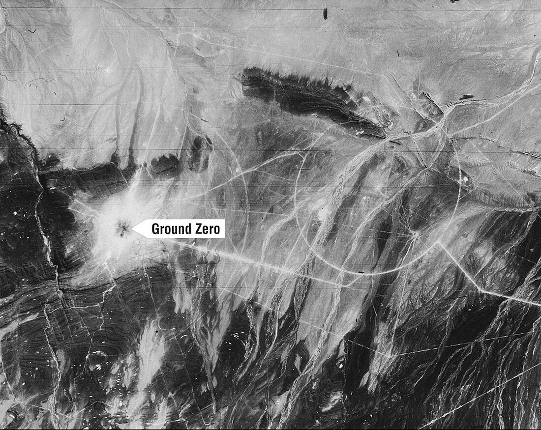 First Chinese nuclear test,Corona image