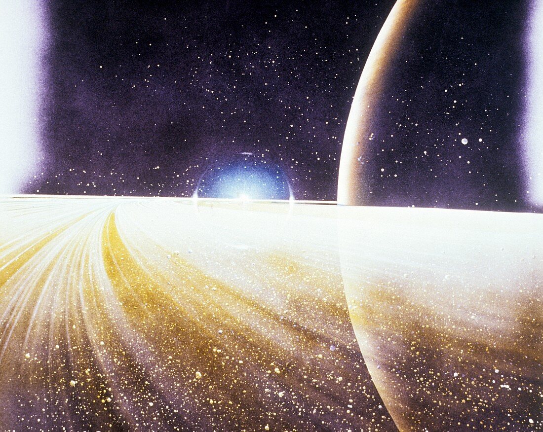 Rings of Saturn,artwork