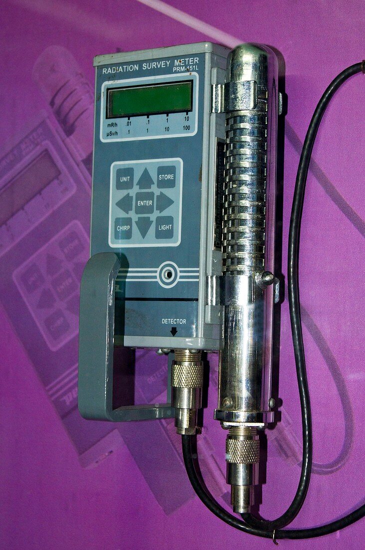 Radiation survey meter