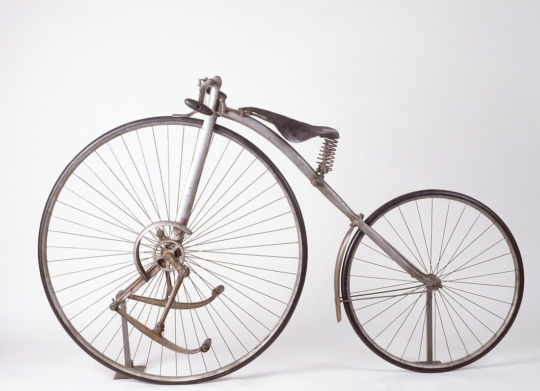 Model of geared 'Facile' bicycle