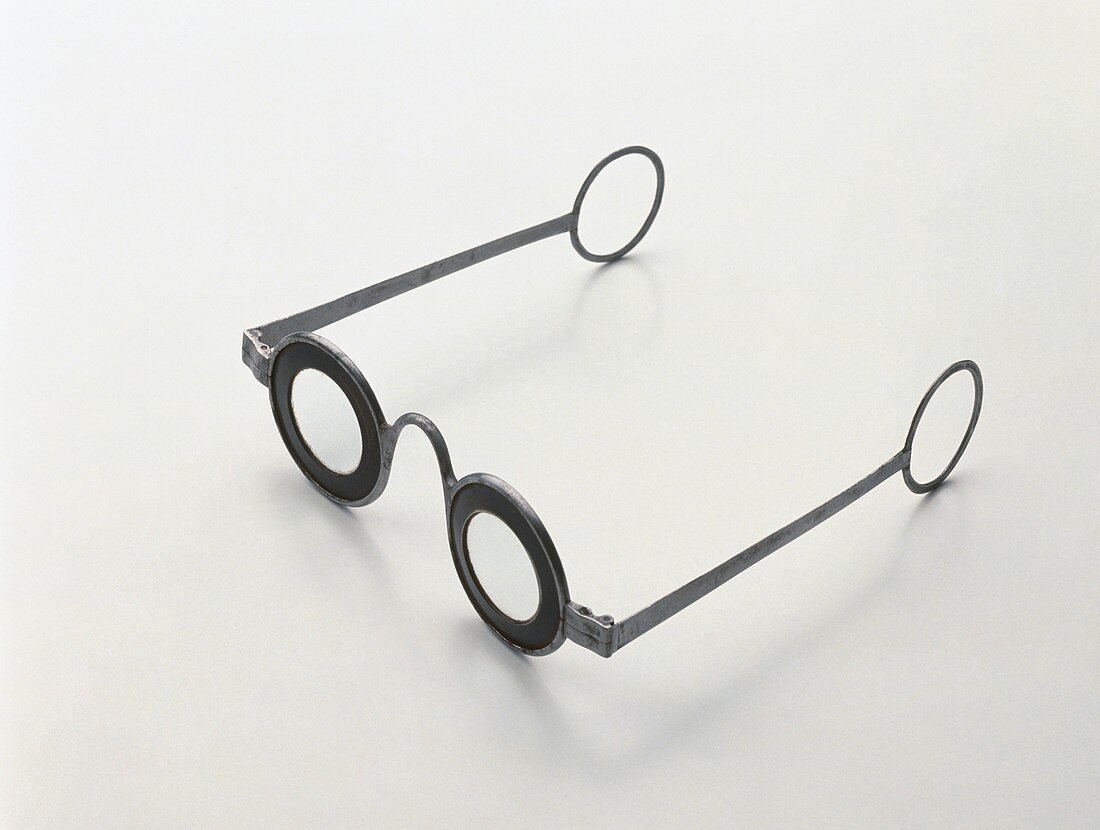 Iron spectacles,c. 1750