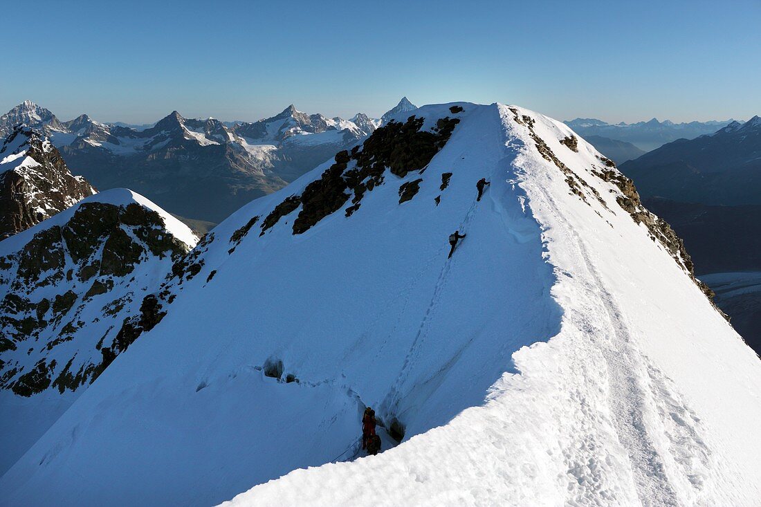 Mount Castor,Swiss-Italian Alps