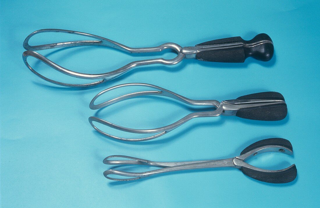 Obstetric forceps,nineteenth century