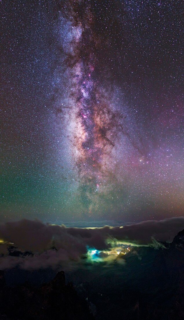Milky Way over La Palma
