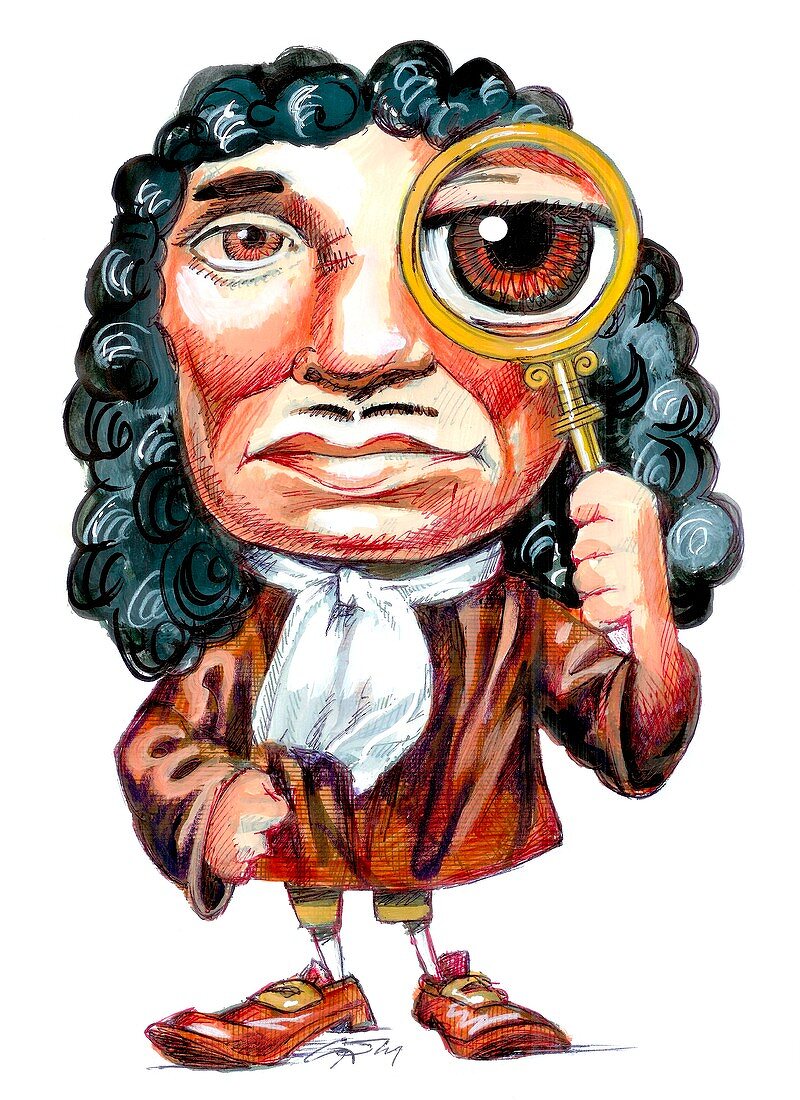 A. van Leeuwenhoek,Dutch microbiologist