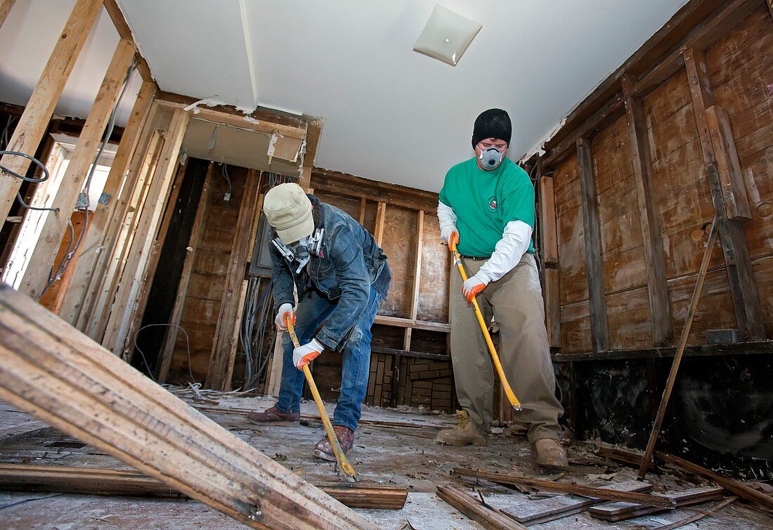 Repairing Hurricane Sandy damage