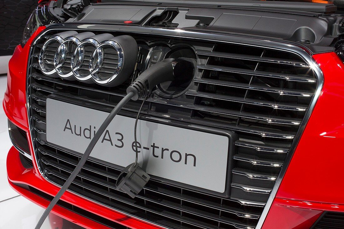 Audi A-3 e-tron electric car