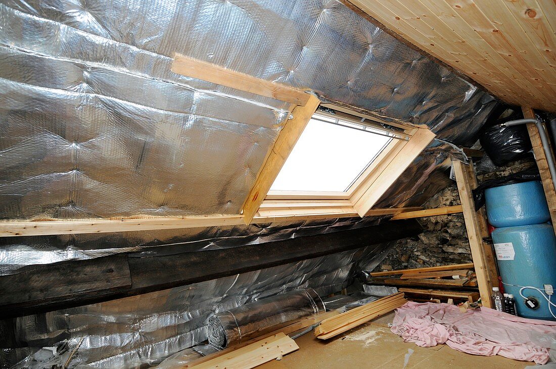 Multi-foil roof insulation