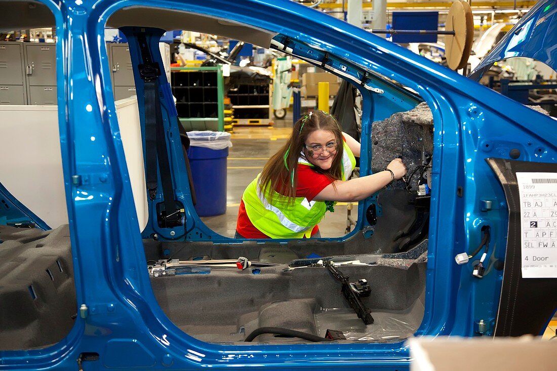 Ford Focus assembly line