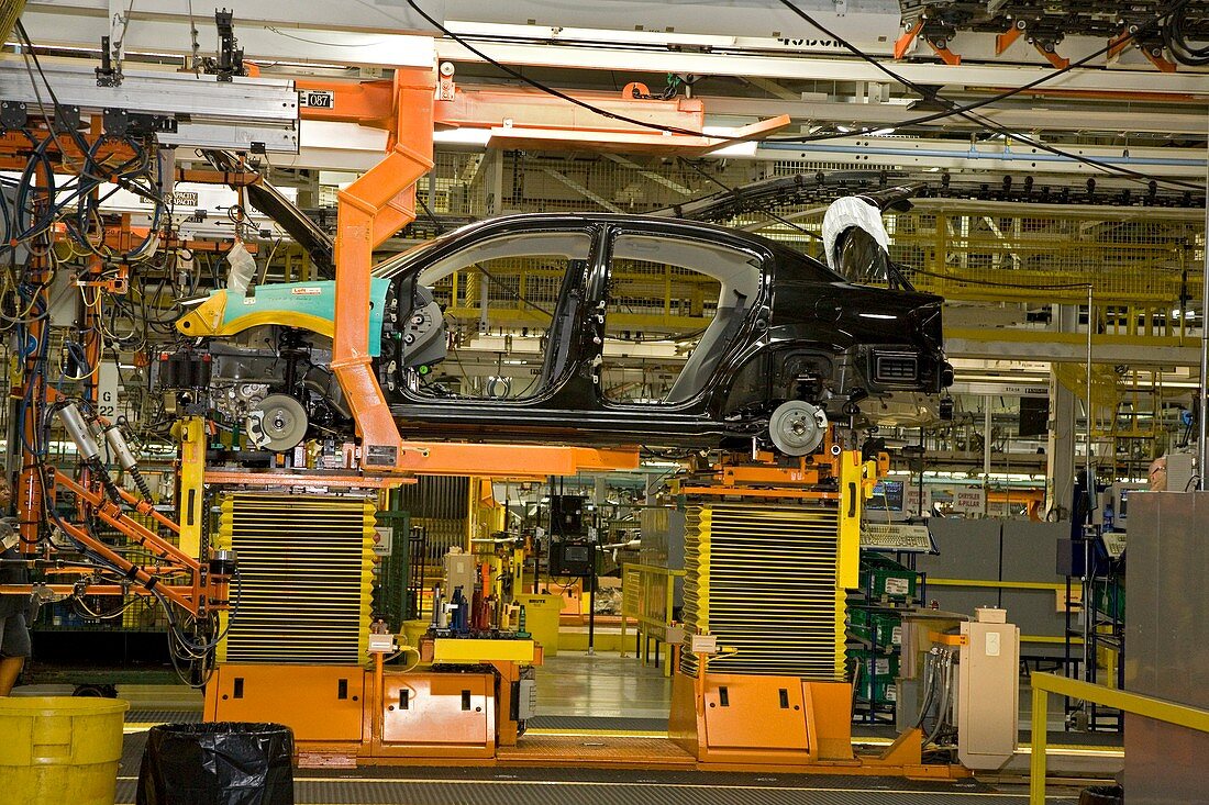 Car assembly production line