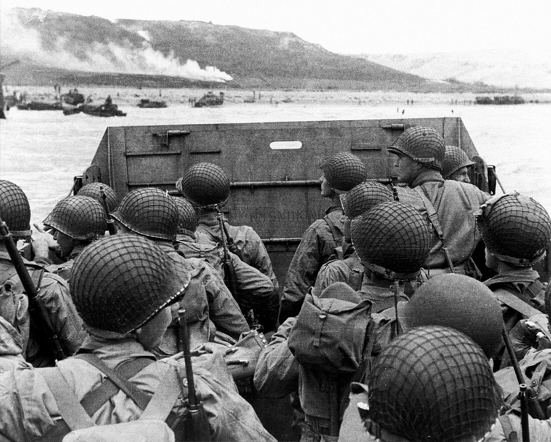 D-Day landings,6 June 1944