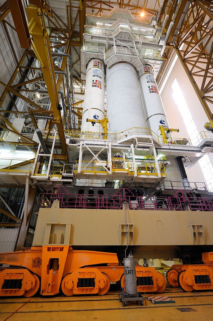 Ariane 5 rocket construction