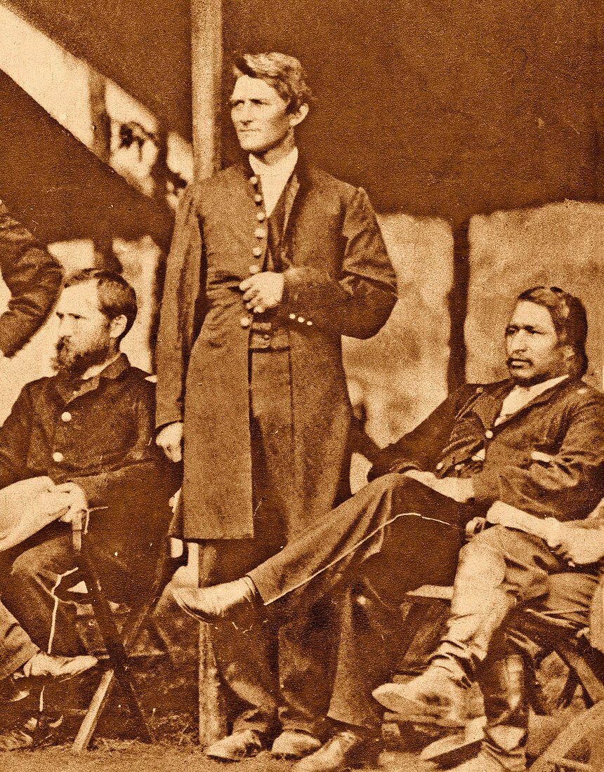 US Civil War Union officers,1860s