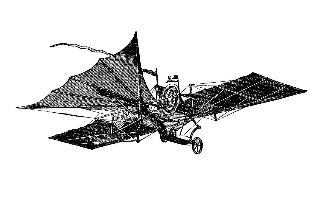 Henson's aerial steam carriage
